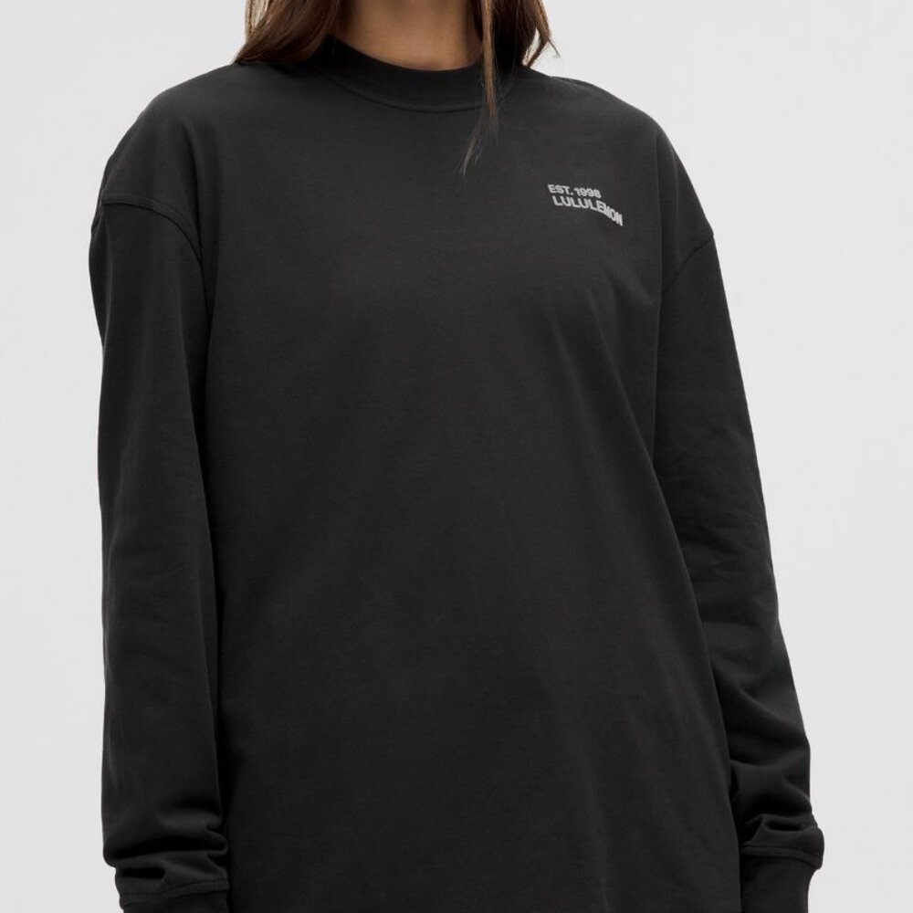 NWT - Lululemon - Heavyweight Cotton Crewneck Long-Sleeve Shirt